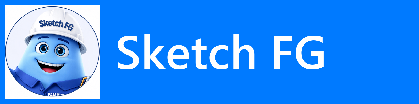 Horizontal lockup on the accent background