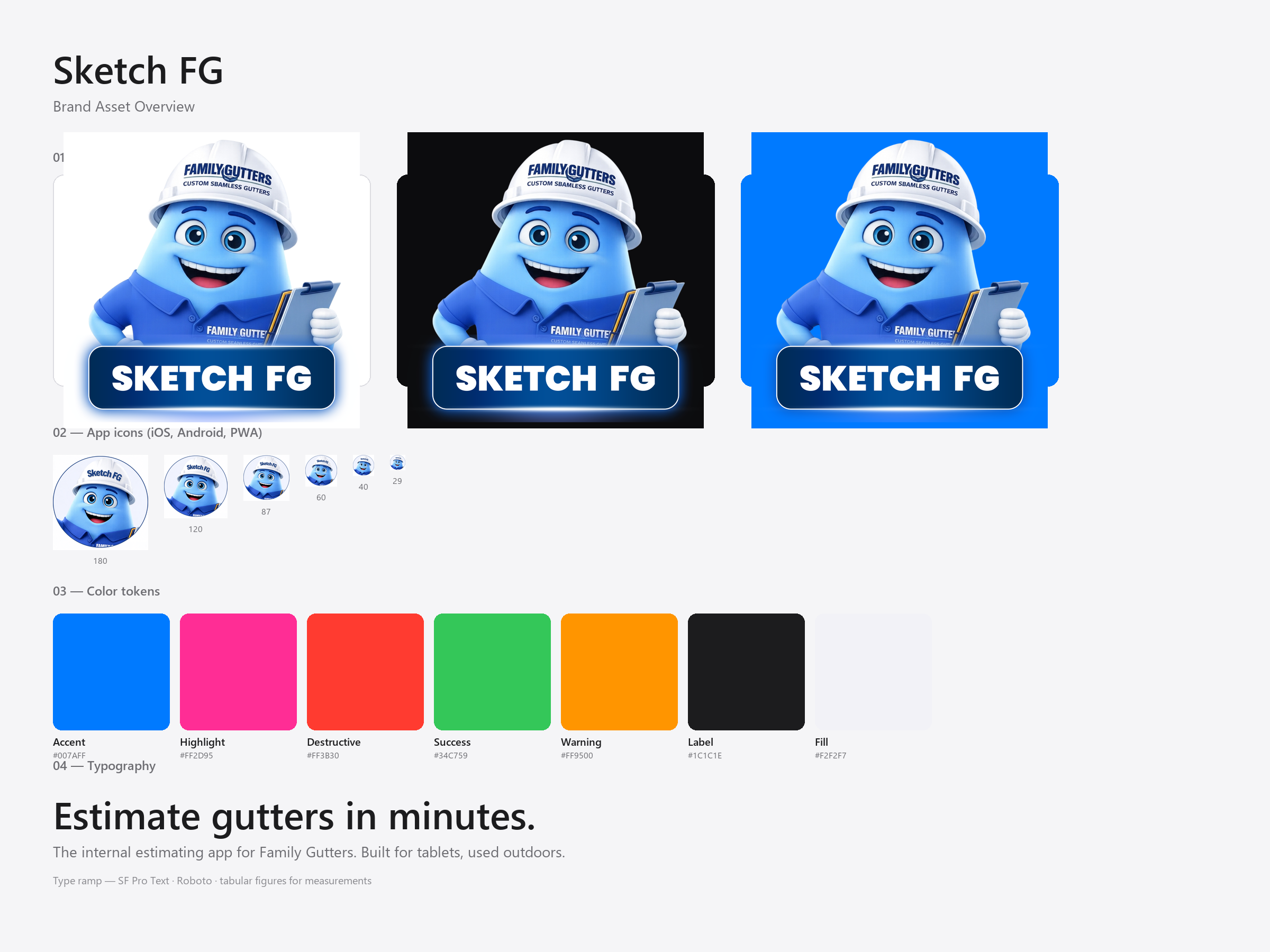 Brand asset overview