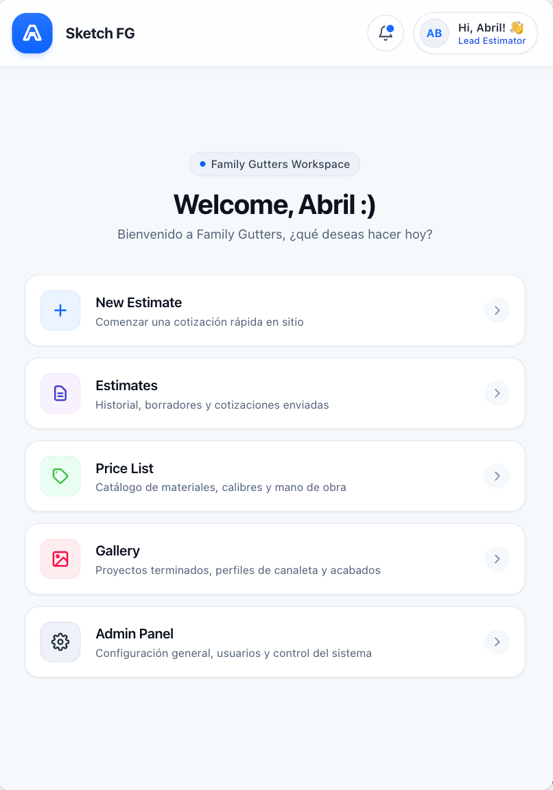 02 — Admin Dashboard