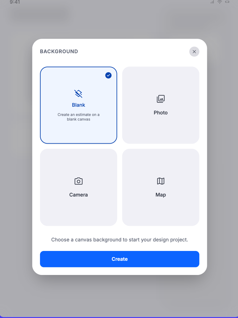 05 — Background selector
