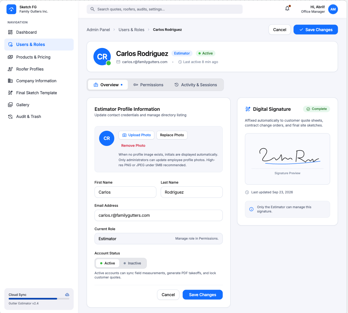 56 — User overview